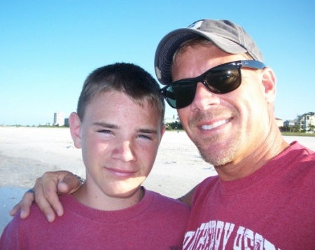 Drew and dad