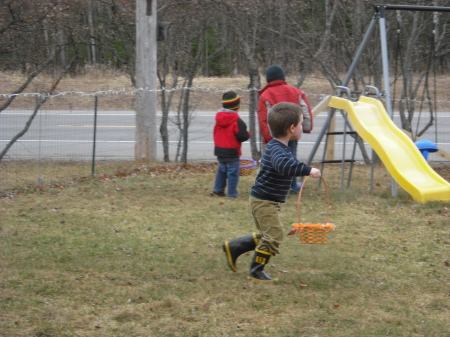 Easter egg hunt 2010