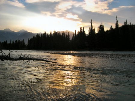 Sunrise on the Bow River