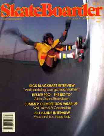 skateboarder magazine cover. '78
