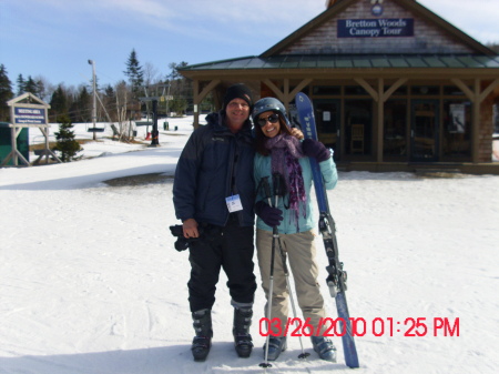 Karl and I at Bretton Woods