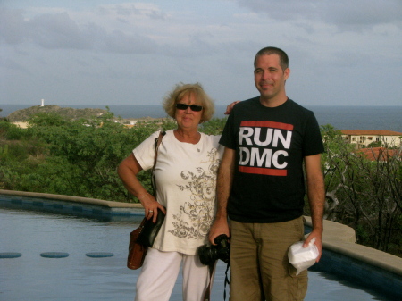 Judy and son , Brandon, in Cabo San Lucas, Mexico