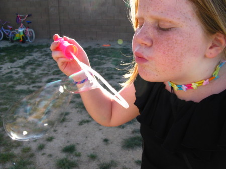 Bubble-blowing