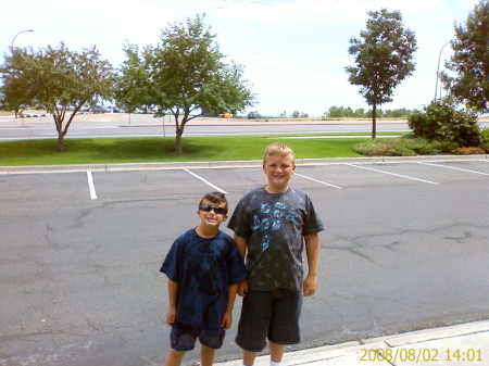 my boys in Denver 2008