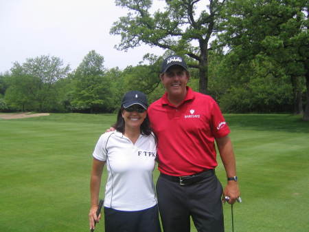 Golf with Phil Mickelson
