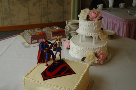 My cake & the Groom's cake