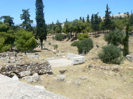 remains of a house