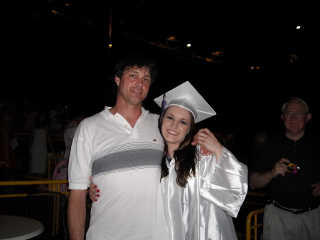 my daughter Brooklyn at her graduation