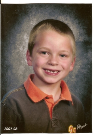 Zachary's 1st grade pic