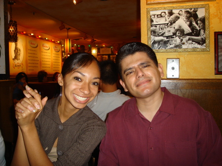 Ariana and my hubby on his bday 07 at Bucca