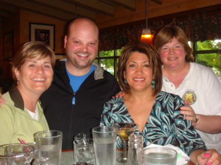 Good friends: Michelle, Brad & Theresa