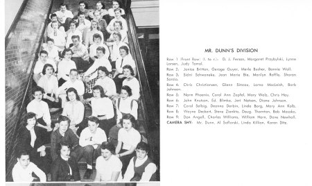 Mr. Dunn's Division 1957