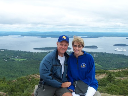 Stan and me - Maine 2008