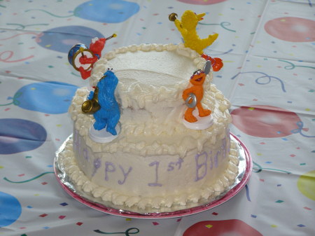 rachel's 1st birthday cake