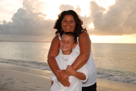 Mommy & Luke - Turks & Caicos 2008