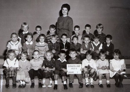 Allison Spencer's album, Graceland 1st Grade 1962