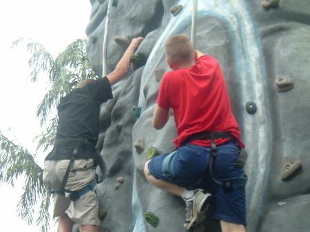 Rock climbing in Florida