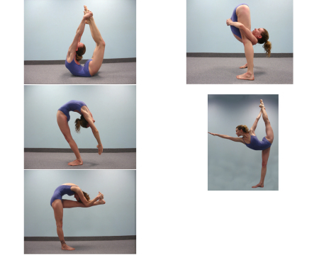 Daughter Courtney Bikram Yoga Poses