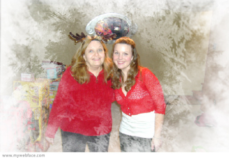 Me and Jenny xmas 2008