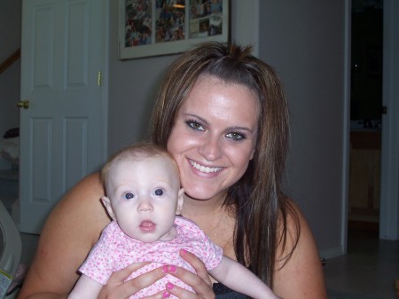 My Grand daughter Taylor and her Aunt Jacy