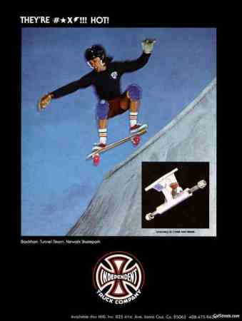 first Independent trucks ad. '78