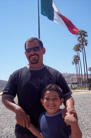 Rudy and Gabriel in Ensenada