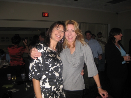 Karen and me at 25th reunion