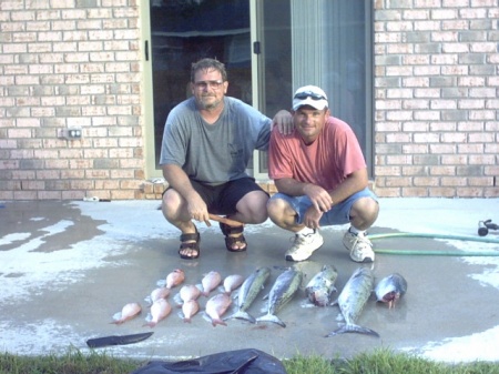 A good day fishing off Pensacola.