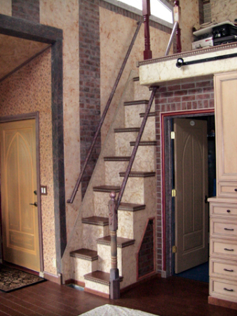 Master Bedroom Loft Stairs