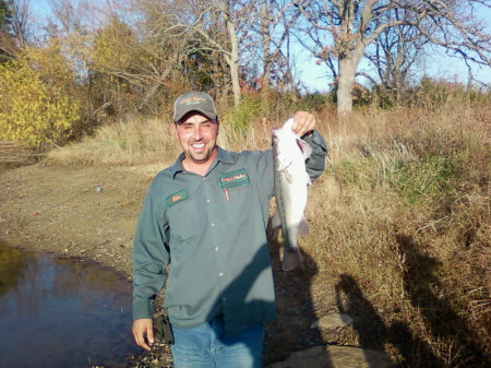 Our Mikel caught a big 1 on thanksgiving 2010