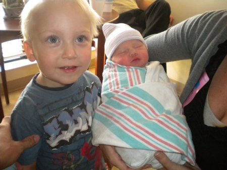 Dylan and his new cousin Ryen