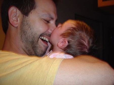 Daddy and Rilee - May 2004