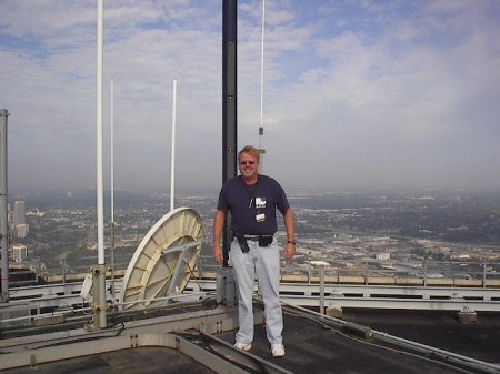 On top of JP Chase Morgan Building!