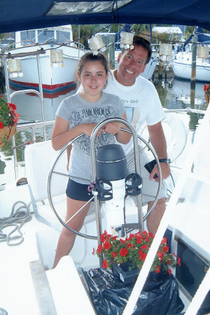 abby and i at the sailboat