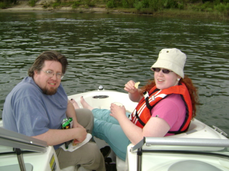 Boating on Thompson River