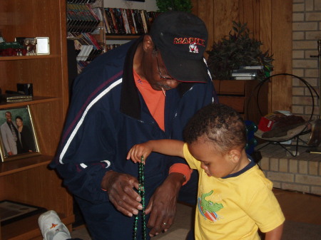 Gabe and Grandpa