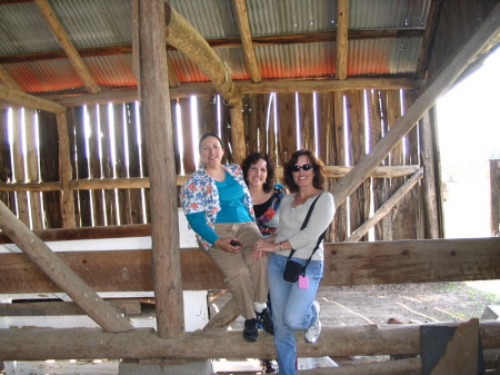 With sisters Connie and Eleanor