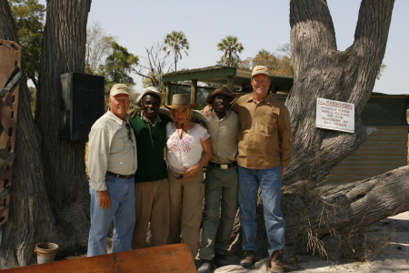 The Gang in the Okavango Delta