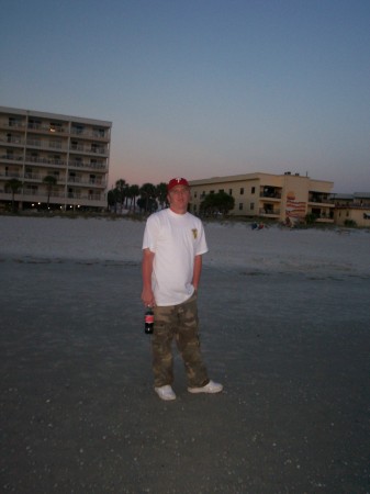 Me on beach in Clearwater,FL