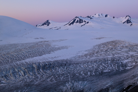 Morning on the Harding Icefield