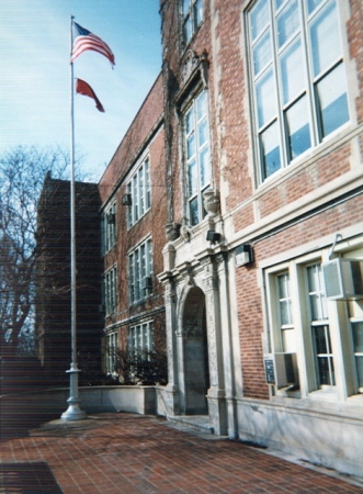 front flag pole