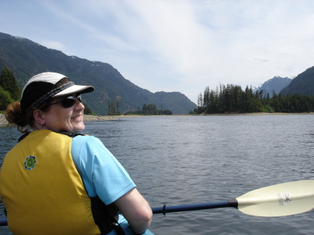 Me in my kayak