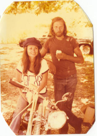 me.... robert..... our chopper....1974