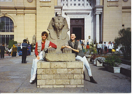 Jackie & Jennifer in Cairo,Egypt