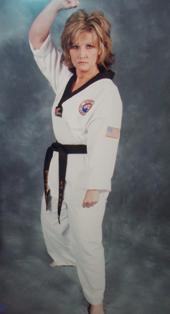 Me in my martial arts uniform