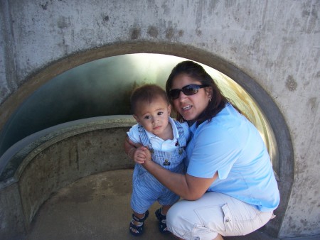 my sister Lola & her son Jesse