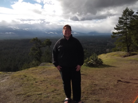 On a Mountain Top in Qualicum Beach, BC