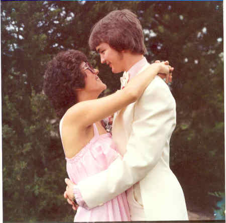 Can't resist those big brown eyes -- Prom 1979