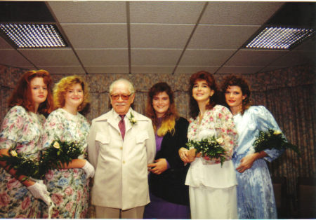 MY DAUGHTERS & MY DAD in 1992