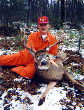 Nice buck from the Clam Lake, WI area